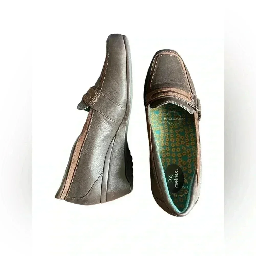 Aetrex Genuine Leather women’s Shoes Size 7.5